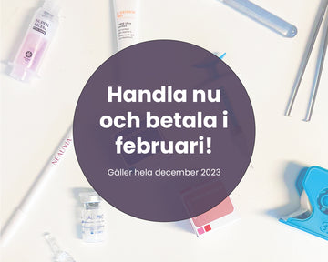Handla nu och betala i februari!
