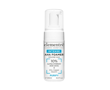 ELEMENTRE 10% ALPHA HYDROXY ACID AHA FOAMER 120 ML