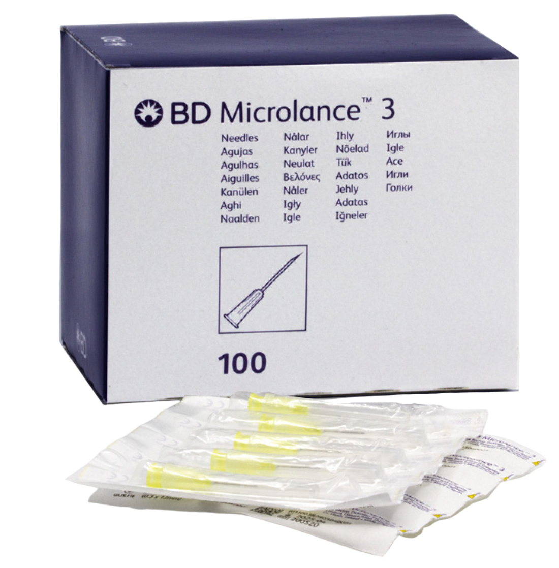 30G 13MM BD MICROLANCE 100 ST
