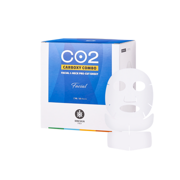 RIBESKIN CO2 CARBOXY PAPER MASK (25 PCS) FACE&NECK