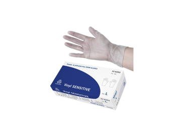 L Vinylhandske Evercare Sens 100 st Flatfri